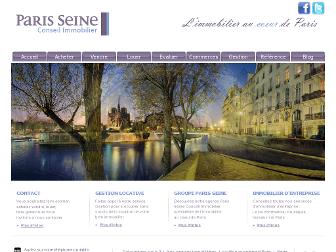 paris-seine-immobilier.com website preview
