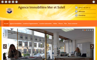agence-immobiliere-mer-et-soleil.com website preview