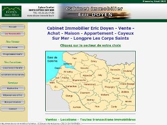 doyen-immobilier.fr website preview