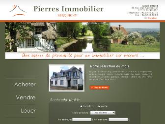 pierres-immobilier.com website preview