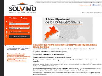 immobilier-haute-garonne-solvimo.com website preview