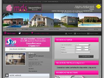 mds-immobilier.com website preview