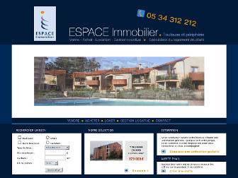 espace-immobilier-toulouse.fr website preview