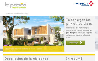 residence-le-paseo.com website preview