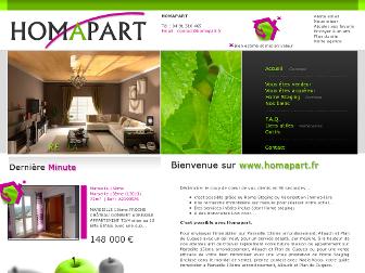 homapart.fr website preview