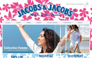jacobs-jacobs.fr website preview