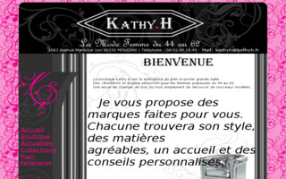 kathyh.fr website preview