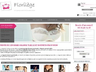 lingerie-florilege.com website preview