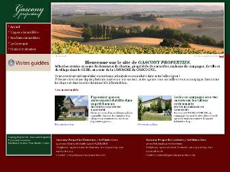 gascony-properties.com website preview
