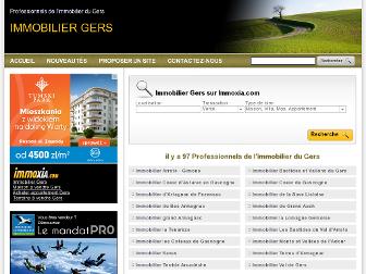 immobiliergers.fr website preview