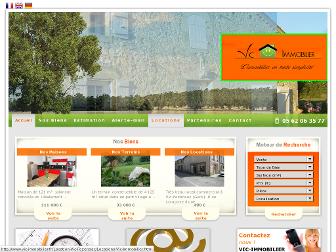vic-immobilier.fr website preview