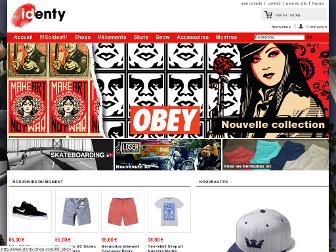 identy-shop.com website preview