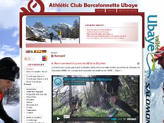 athletic-club-ubaye.fr website preview