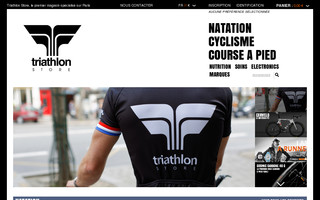 triathlonstore.fr website preview