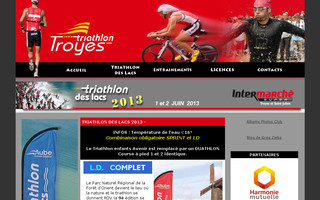 troyes-triathlon.com website preview