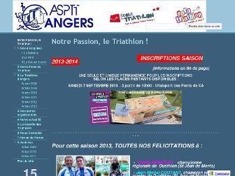 angers-asptt-triathlon.com website preview