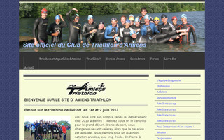 amiens-triathlon.com website preview