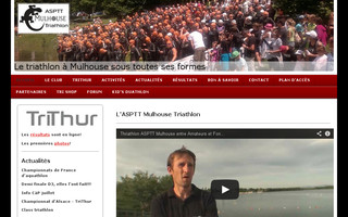 aspttmulhouse-triathlon.fr website preview