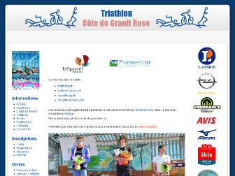 triathlon-cotedegranitrose.fr website preview