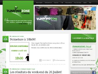 runningzone.fr website preview