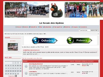 leshydros.forumpro.fr website preview