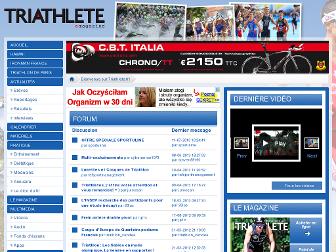 forum.triathlete.fr website preview