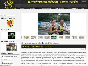 houilles-triathlon.fr website preview
