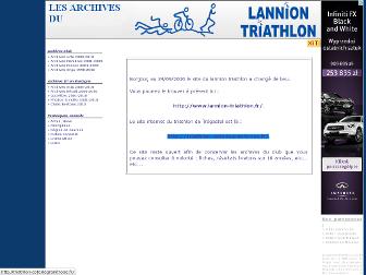 lanniontriathlon.free.fr website preview