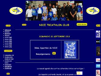 nicetriathlon-club.com website preview