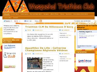 wasquehaltriathlon.com website preview