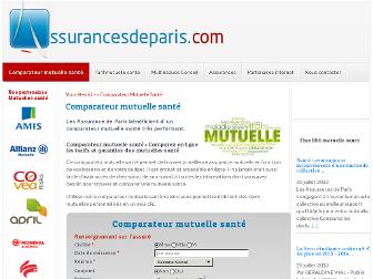 assurancesdeparis.com website preview