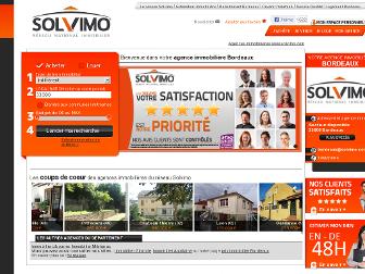 immobilier-bordeaux.solvimo.com website preview