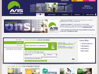 avis-immobilier-pessac.com website preview