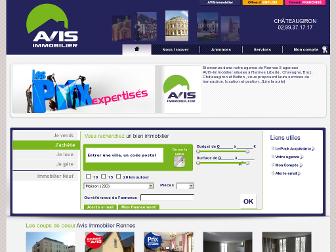 avis-immobilier-rennes.com website preview