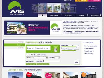 avis-immobilier-loches.com website preview