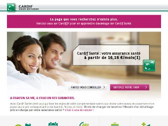 assurance-sante.cardif.fr website preview