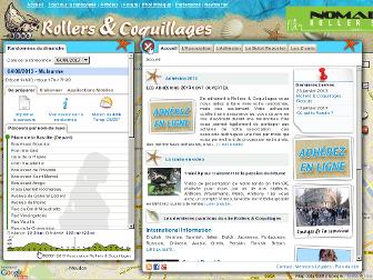 rollers-coquillages.org website preview