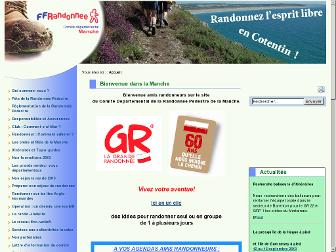 rando50.fr website preview