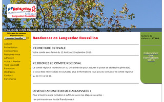 lr.ffrandonnee.fr website preview