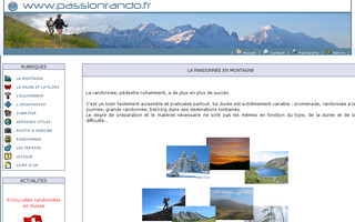 passionrando.fr website preview