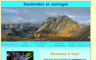 randonnees-montagnes.com website preview