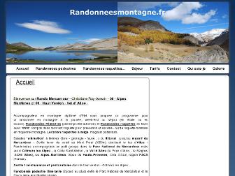 randonneesmontagne.fr website preview
