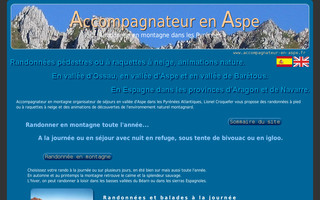 accompagnateur-en-aspe.fr website preview