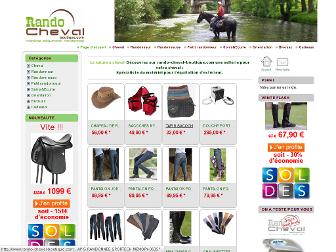 rando-cheval-boutique.com website preview