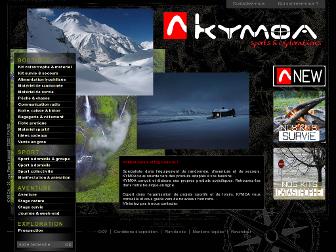 kymoa.fr website preview