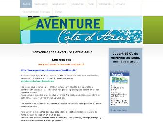 aventurecotedazur.com website preview