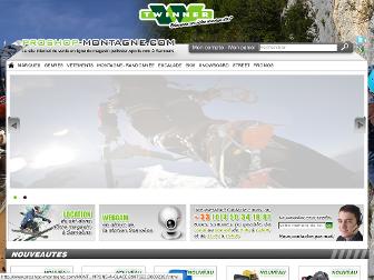 proshop-montagne.com website preview