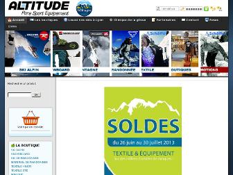 altitude-sports.fr website preview