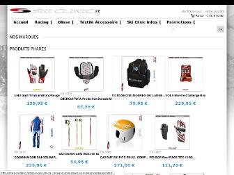 skiclinic.fr website preview