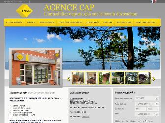agence-cap.com website preview